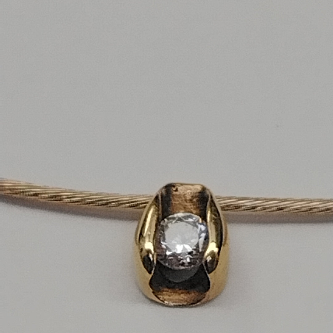 CADENA, DIJE ORO 14 K 3 GRMS (SEMINUEVO)
