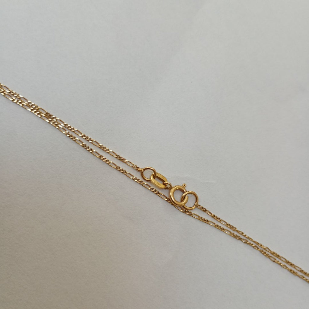 CADENA ORO 14 K 0.9 GRMS (SEMINUEVO)