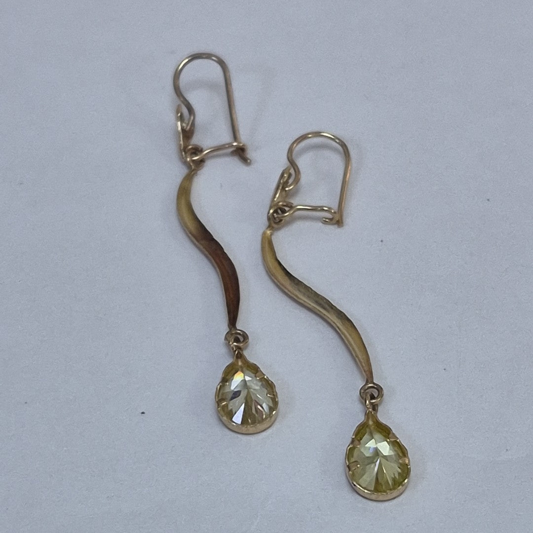 ARETES PAR ORO 10 K 2,20 GRMS (SEMINUEVO)