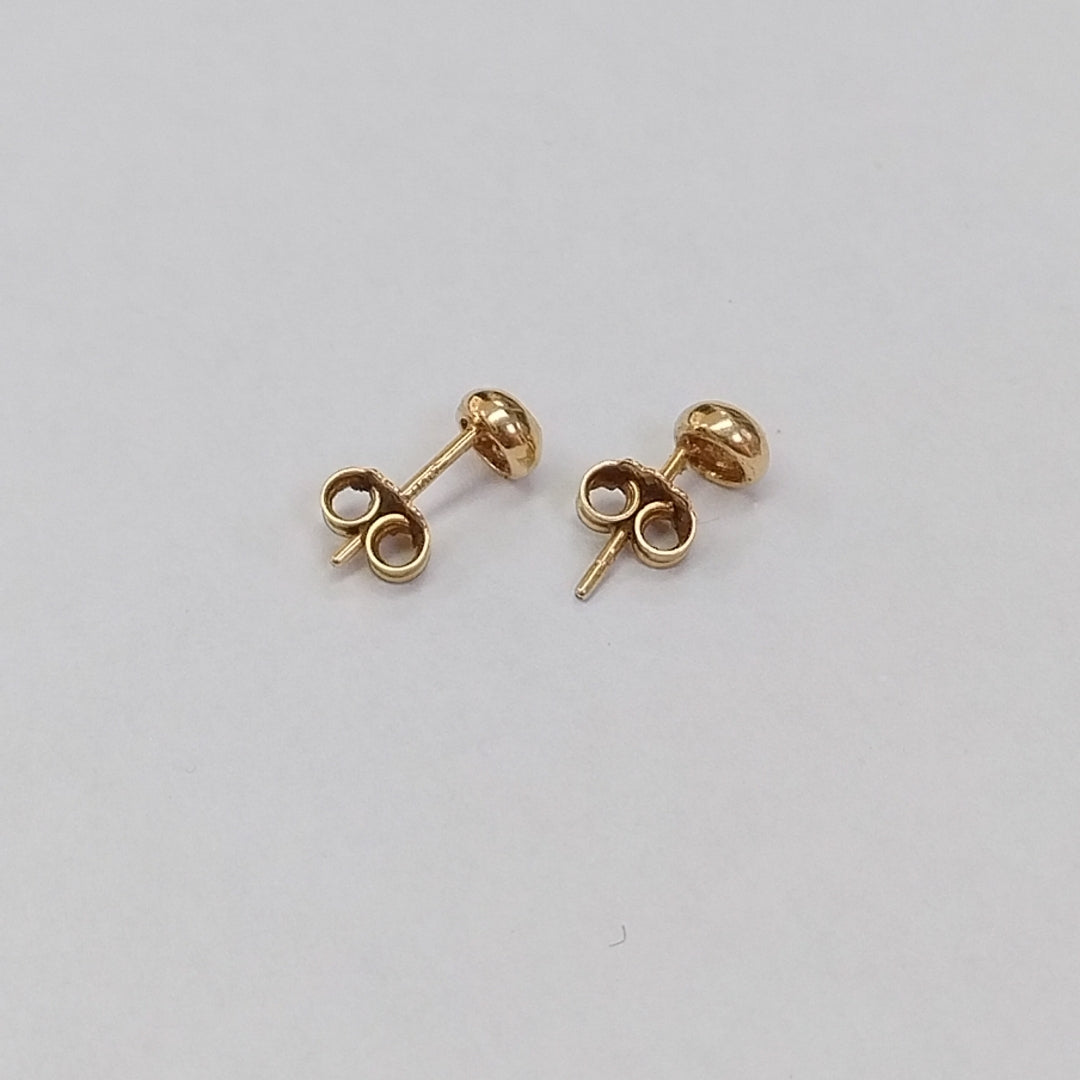 BROQUELES PAR ORO 14 K 1,40 GRMS (SEMINUEVO)
