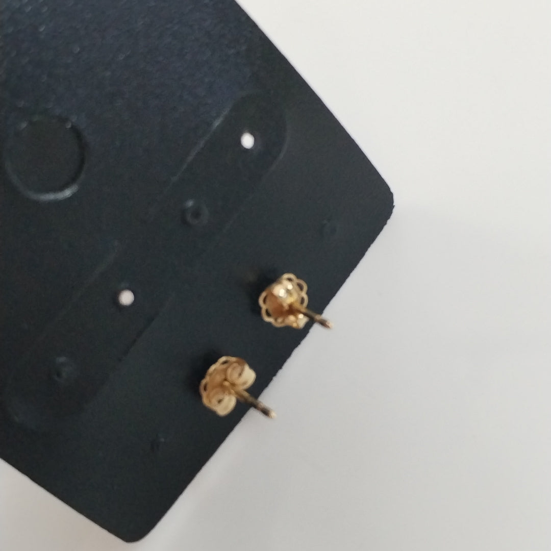 ARETES PAR ORO 14 K 1 GRMS (SEMINUEVO)