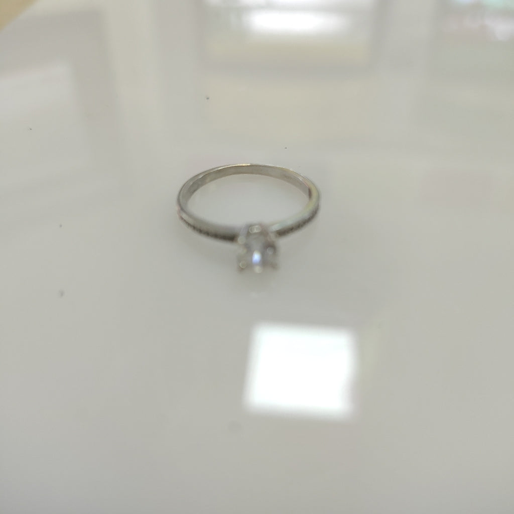 ANILLITO ORO, ORO BLANCO 14 K 1.5 GRMS (SEMINUEVO)