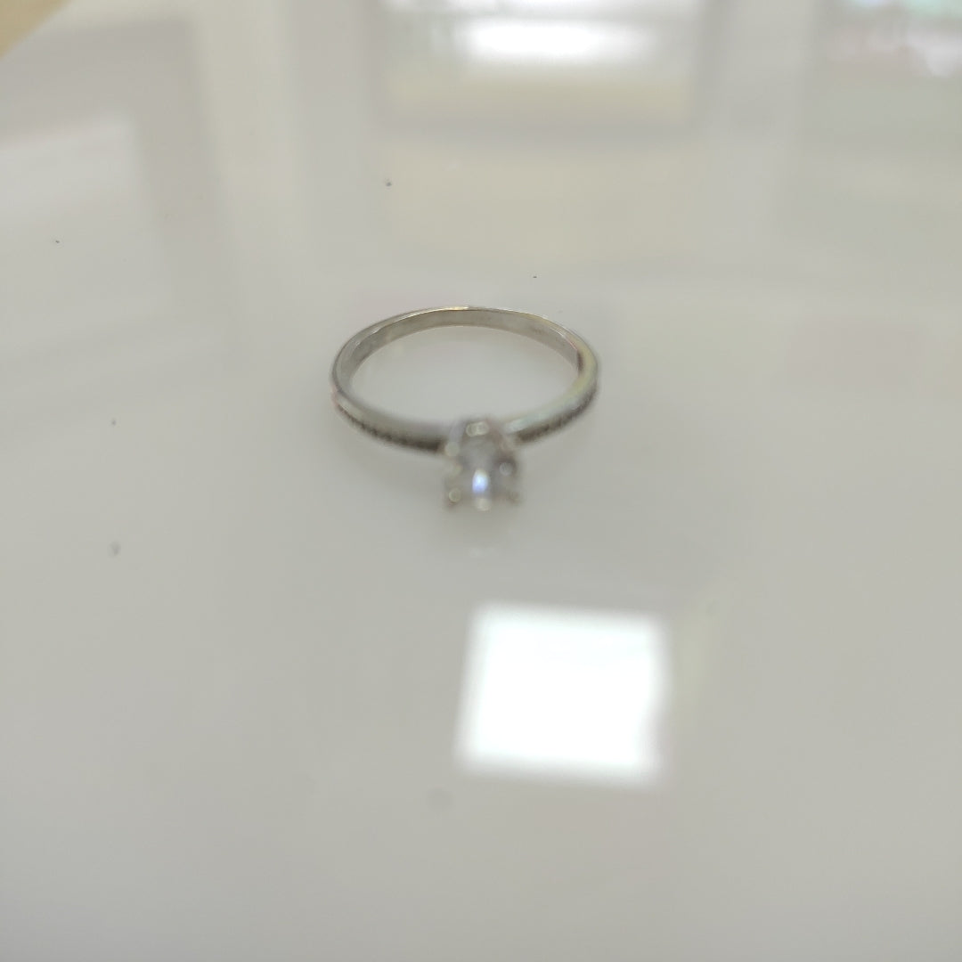 ANILLITO ORO, ORO BLANCO 14 K 1.5 GRMS (SEMINUEVO)