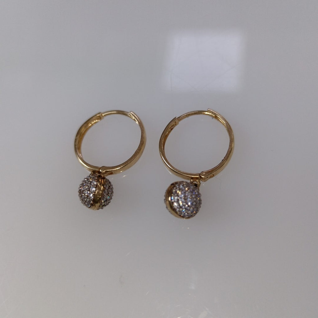 ARRACADAS PAR ORO 10 K 2.2 GRMS (SEMINUEVO)