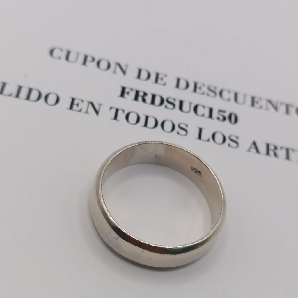 ANILLO PLATA 5.9 GRMS (SEMINUEVO)