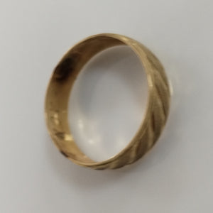 ARGOLLA ORO 10 K 1.6 GRMS (SEMINUEVO)