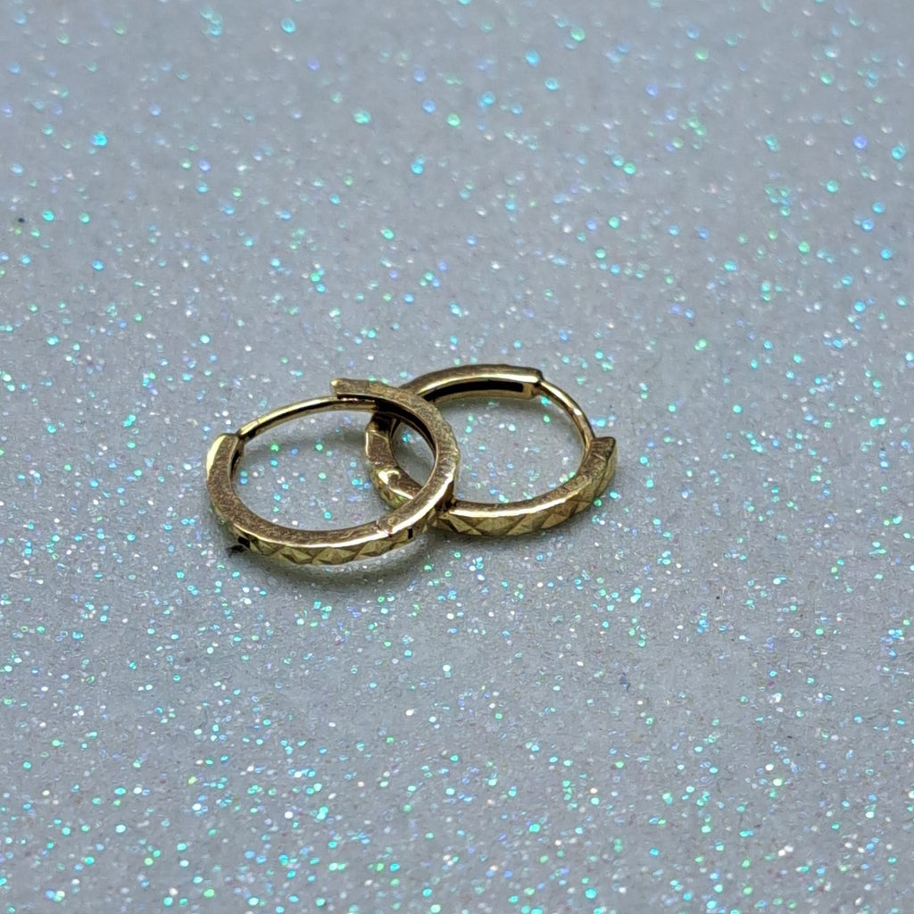 ARRACADAS PAR ORO 14 K 1,10 GRMS (SEMINUEVO)