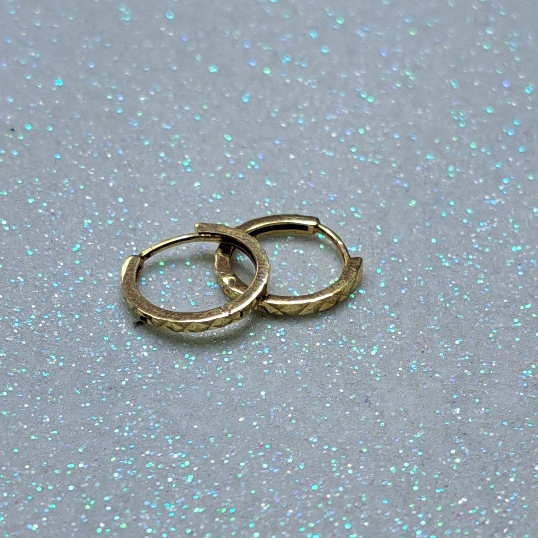 ARRACADAS PAR ORO 14 K 1,10 GRMS (SEMINUEVO)