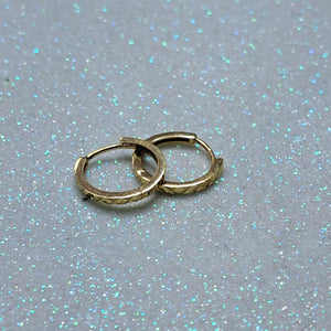 ARRACADAS PAR ORO 14 K 1,10 GRMS (SEMINUEVO)