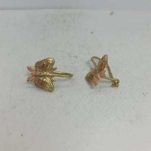 ARETES PAR ORO 14 K 0,90 GRMS (SEMINUEVO)