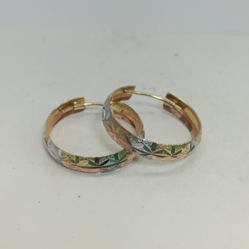 ARRACADAS PAR ORO 14 K 1,90 GRMS (SEMINUEVO)