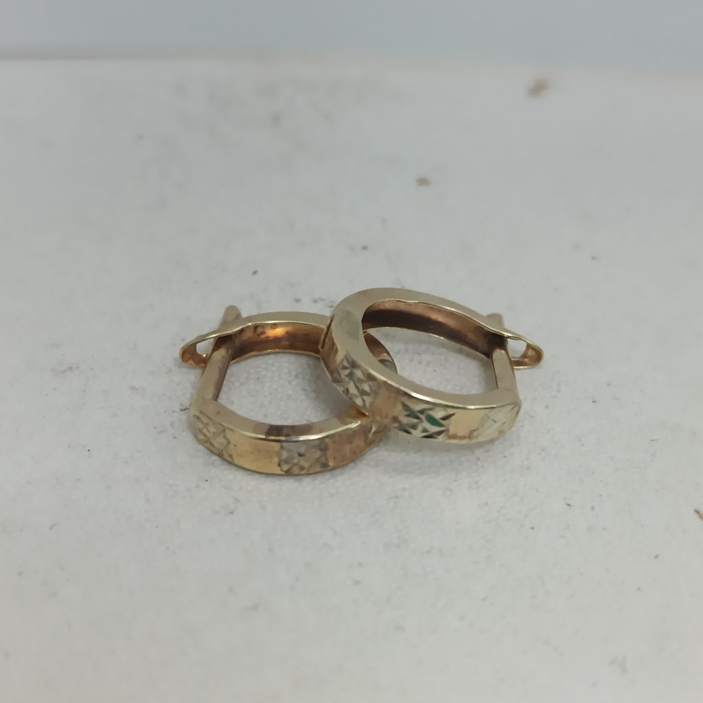 ARETES PAR ORO 14 K 0,90 GRMS (SEMINUEVO)