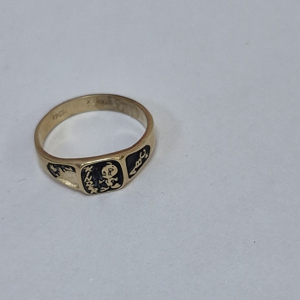 ANILLO ORO 14 K 2.2 GRMS (SEMINUEVO)