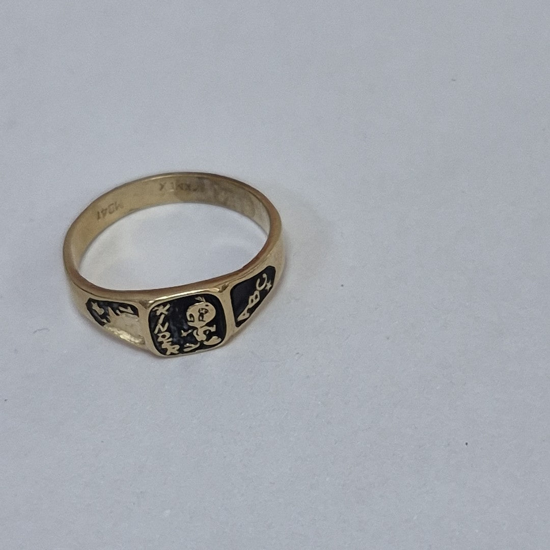 ANILLO ORO 14 K 2.2 GRMS (SEMINUEVO)