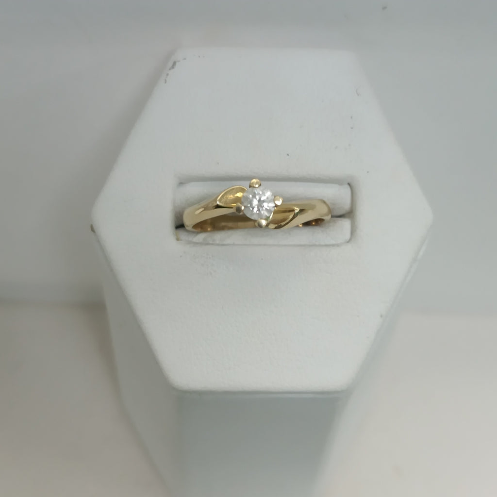 SOLITARIO ORO 14 K 2,30 GRMS (SEMINUEVO)
