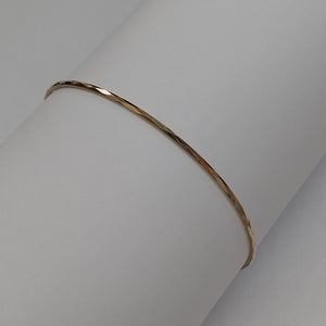 PULSERA RIGIDA ORO 10 K 2.5 GRMS (SEMINUEVO)