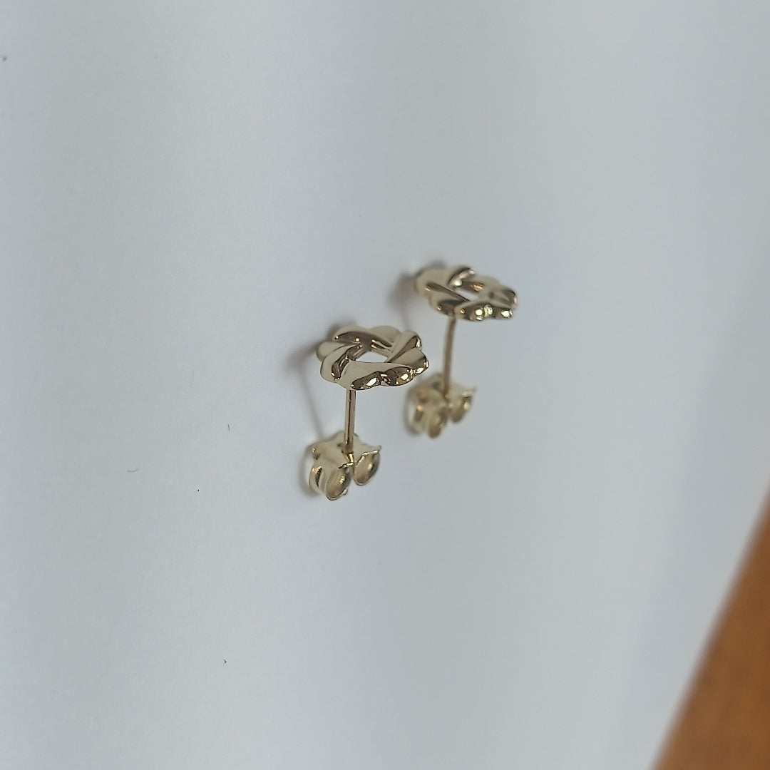 BROQUELES ORO 14K 1.1 (NUEVO)