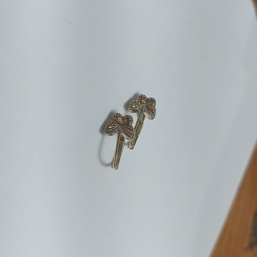 BROQUELES ORO 14K 1.8 (NUEVO)