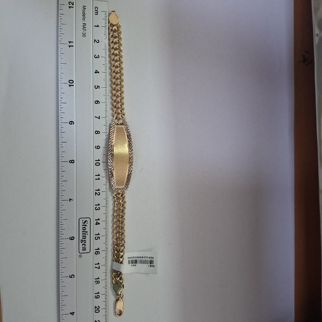 PULSERA ESCLAVA 14K 21 CM 13.8 GR (NUEVO)