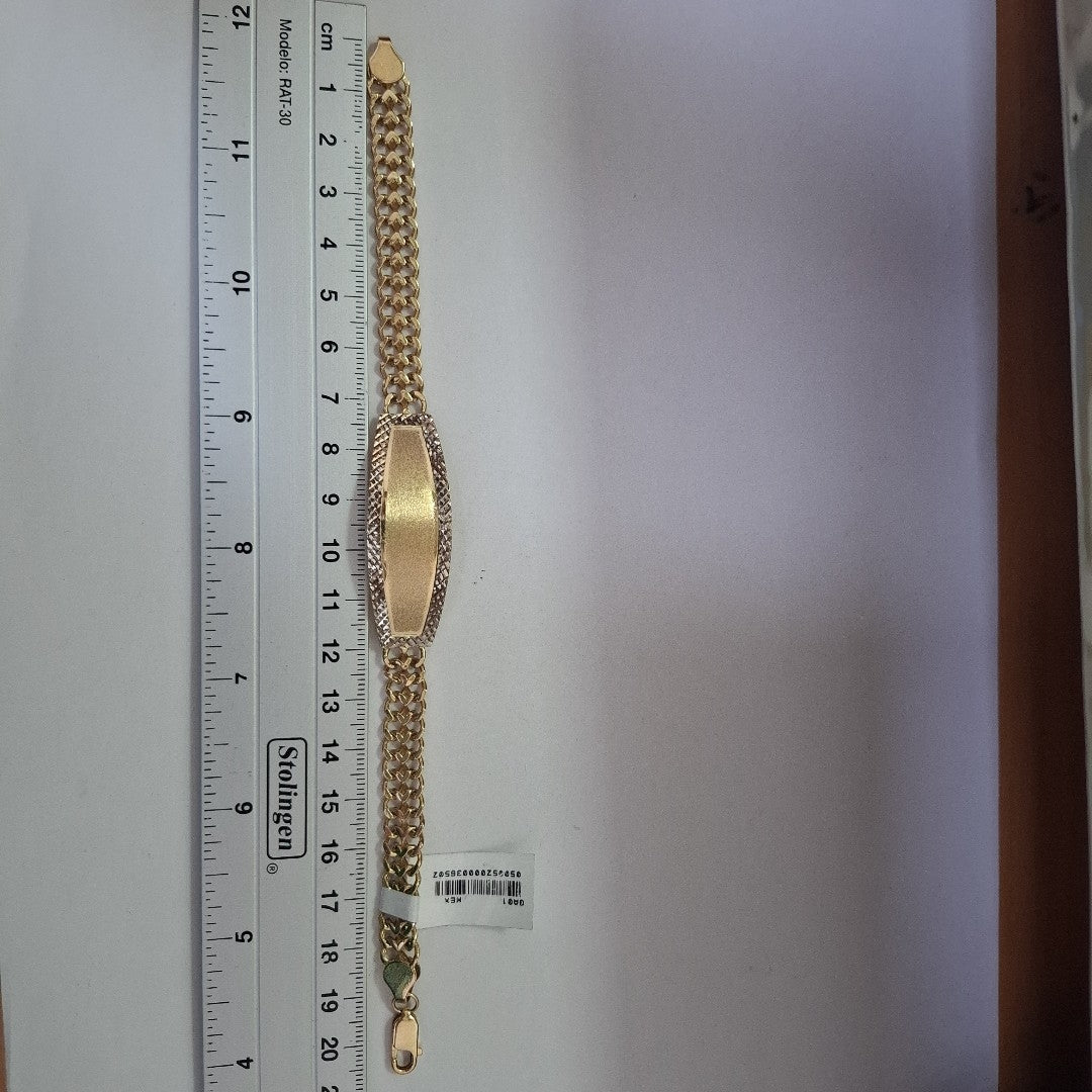 PULSERA ESCLAVA 14K 21 CM 13.8 GR (NUEVO)