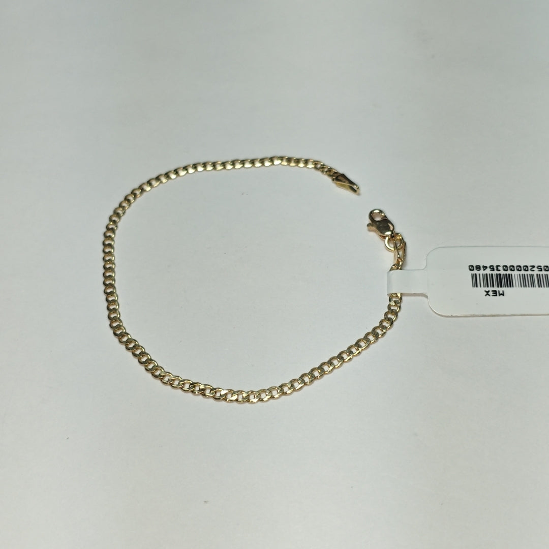 PULSERA BARBADA 14K 18 CM 2 GR (NUEVO)