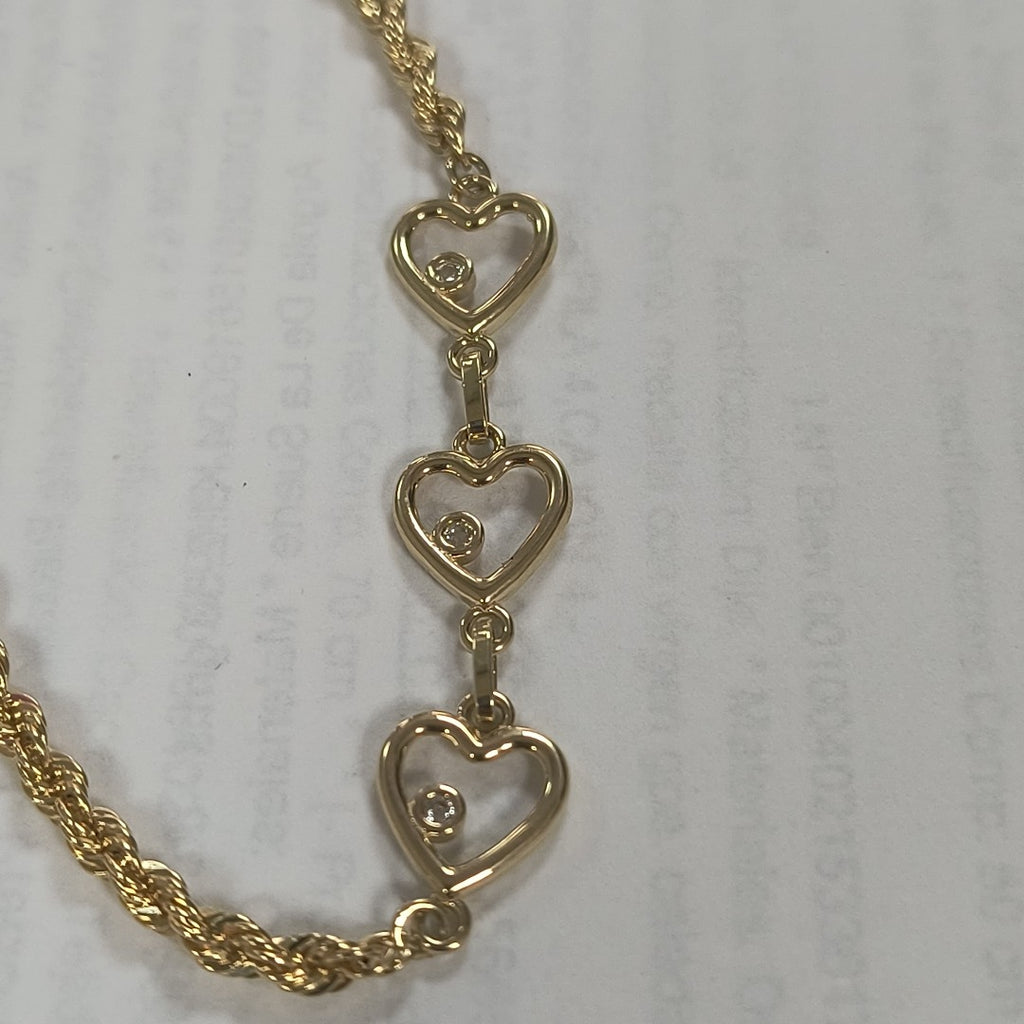 PULSERAS DAMA ORO 14K 2.6 (NUEVO)