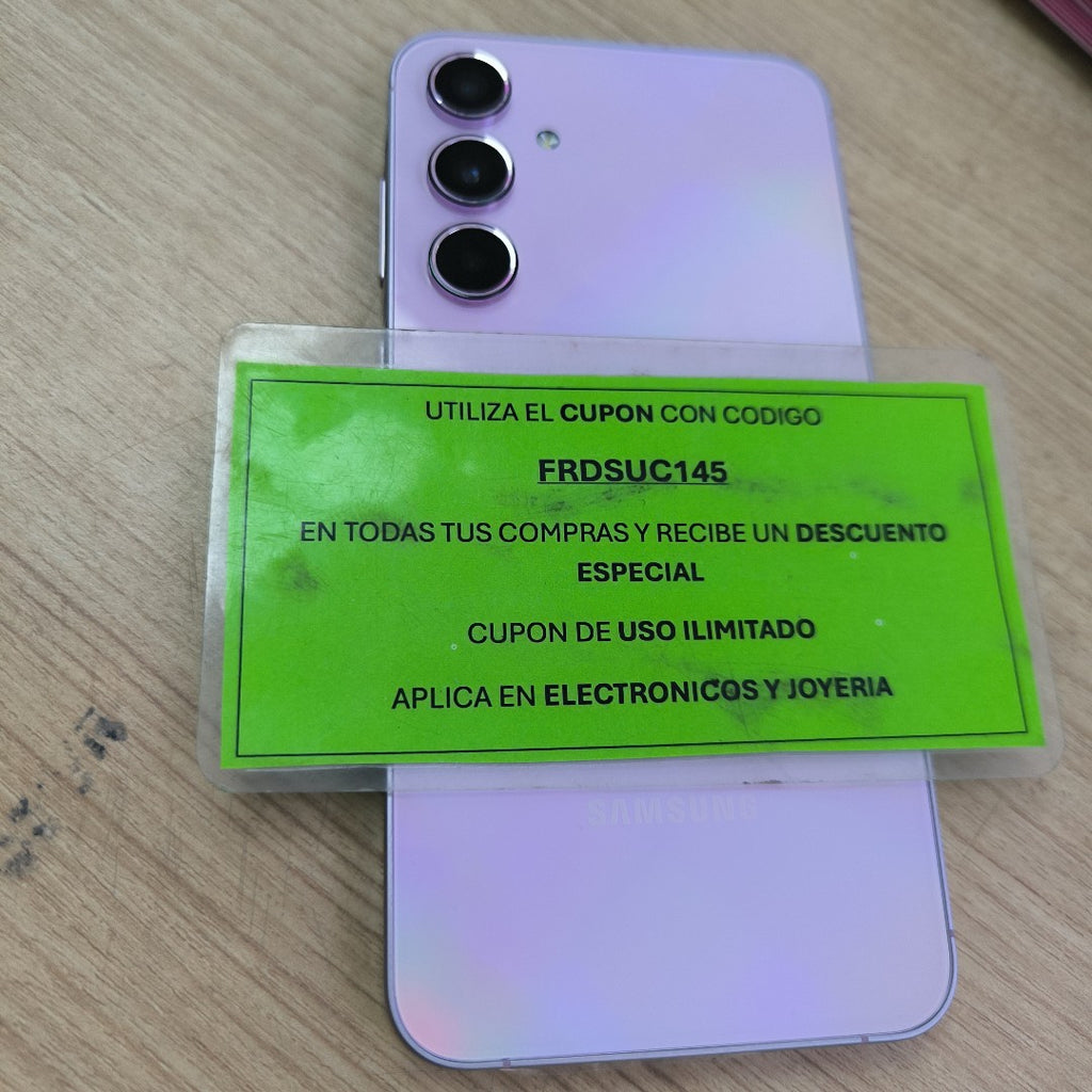 CELULAR SAMSUNG GALAXY A55 5G SM-A556E (2024) 256 GB 8 GB RAM (SEMINUEVO)