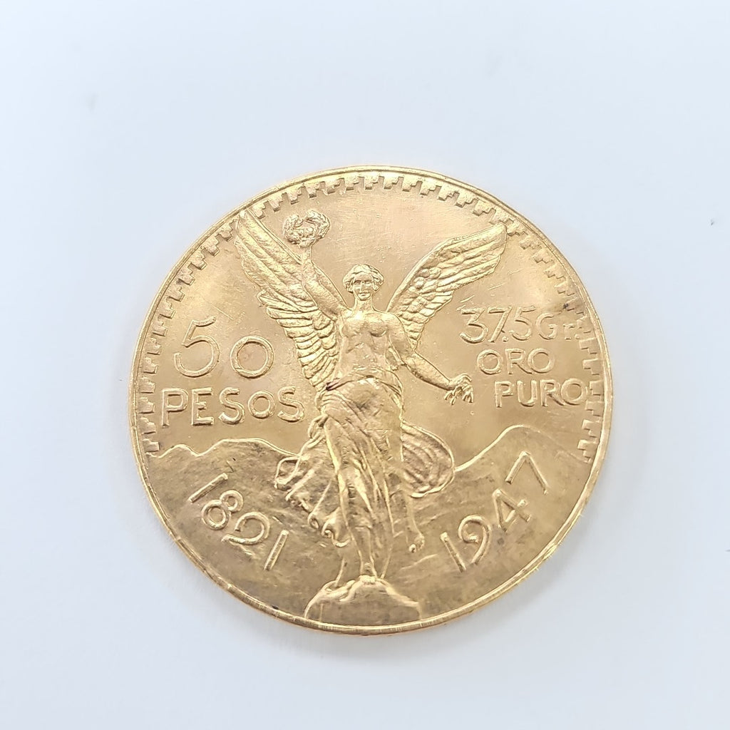 K1 41.6 GRMS 21 K IDENTIFICACIÓN MONEDA NOMINATIVA MONEDAS PESOS 50 PESOS (SEMINUEVO)