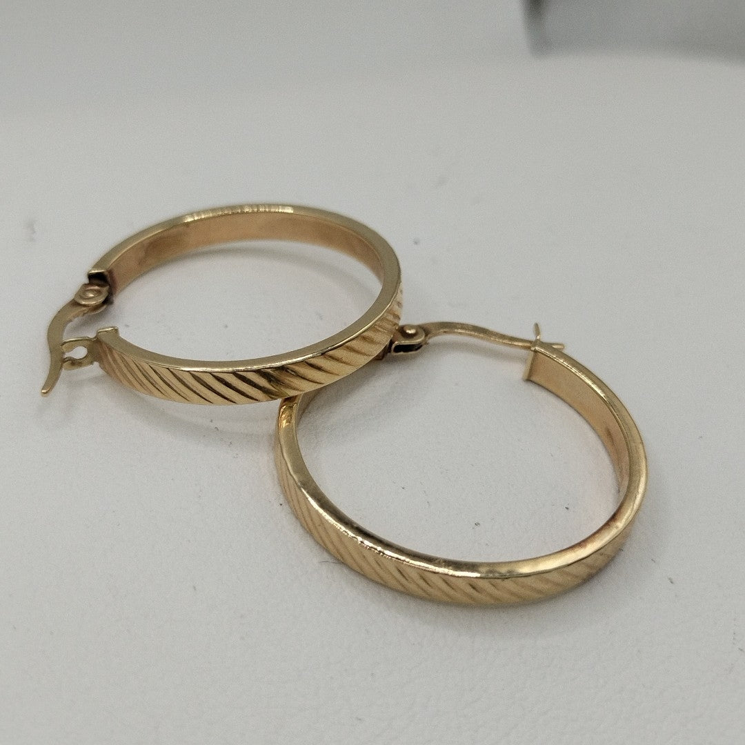 ARRACADAS PAR ORO 14 K 1,90 GRMS (SEMINUEVO)