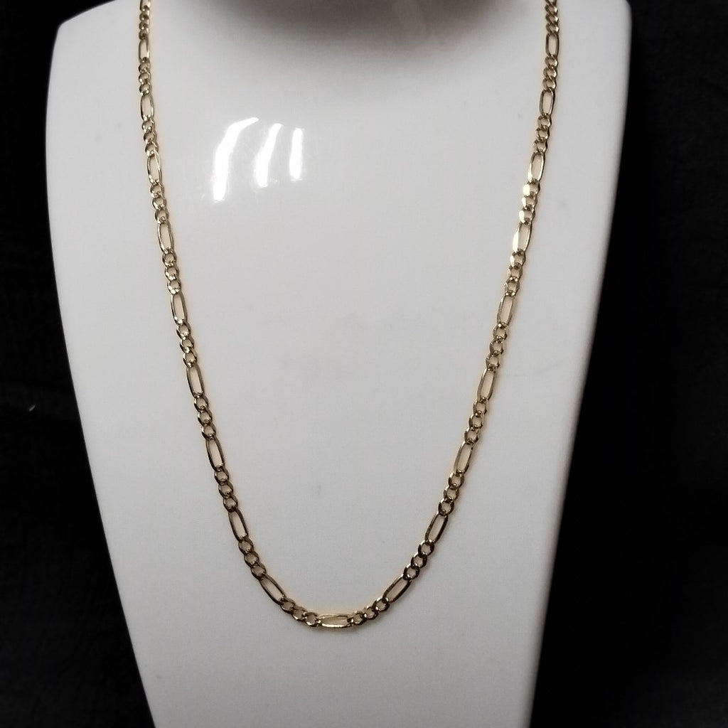 CADENAS 3X1 DIAMANTADA ORO 14K 55 CM 8.6 GR (NUEVO)