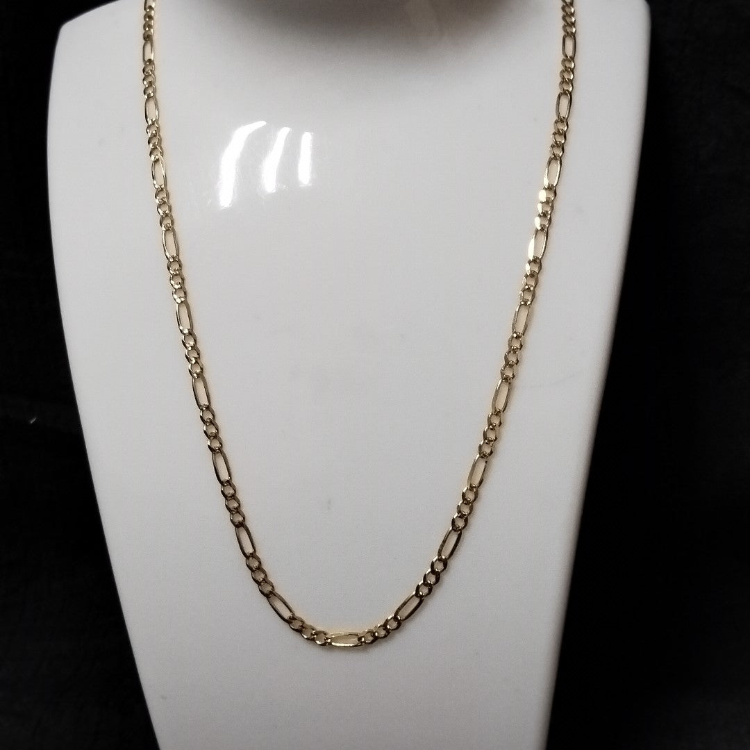 CADENAS 3X1 DIAMANTADA ORO 14K 55 CM 8.6 GR (NUEVO)