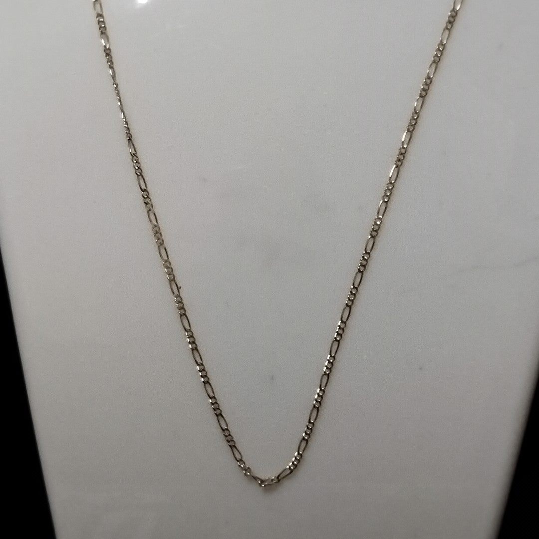 CADENAS TEJIDO 3X1 ORO 14K 55 CM 2.6 GR (NUEVO)
