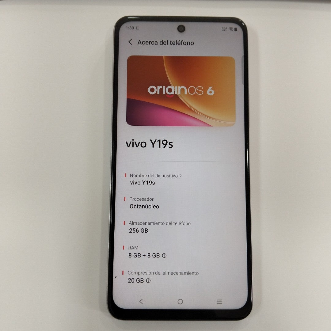 CELULAR VIVO Y19S V2419 (2024) 256 GB 8 GB RAM (SEMINUEVO)