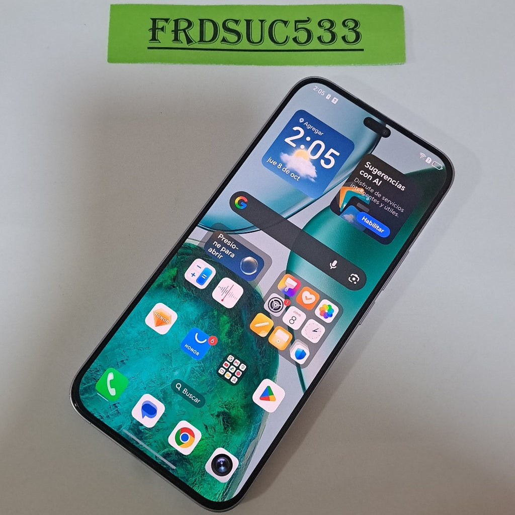 CELULAR HONOR X8C ABR-LX3 (2025) 256 GB 8 GB RAM (SEMINUEVO)
