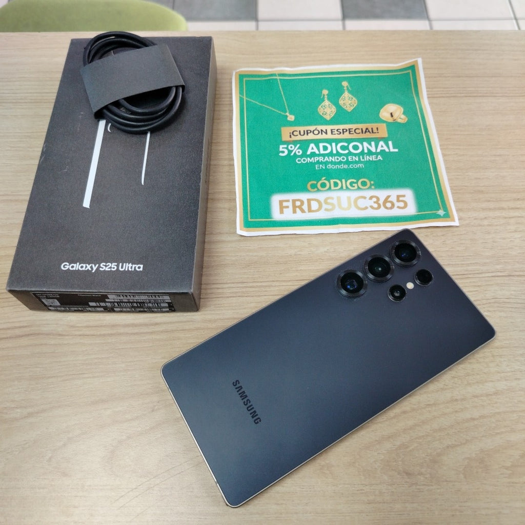 CELULAR SAMSUNG GALAXY S25 ULTRA SM-S938B (2025) 256 GB 12 GB RAM (SEMINUEVO)