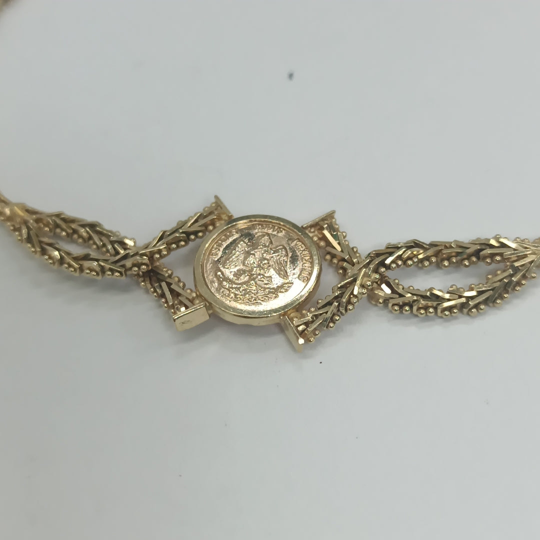 PULSERA ORO 14 K 7.9 GRMS (SEMINUEVO)