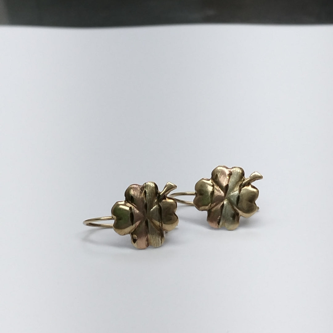 ARETES PAR ORO 10 K 1,30 GRMS (SEMINUEVO)