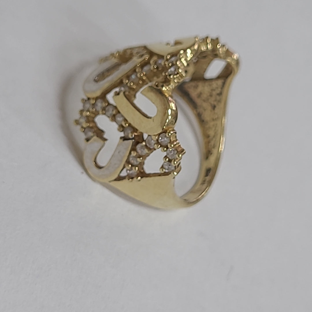 ANILLITO ORO 10 K 3,20 GRMS (SEMINUEVO)