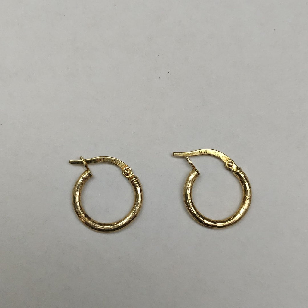 ARRACADAS PAR ORO 14 K 0.8 GRMS (SEMINUEVO)