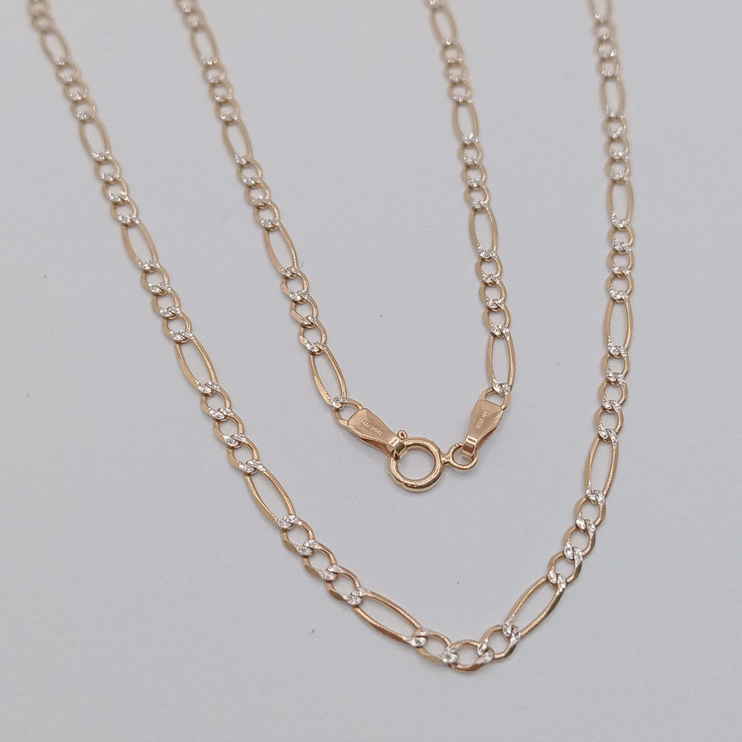 CADENA ORO, RODIADO 14 K 4.7 GRMS (SEMINUEVO)