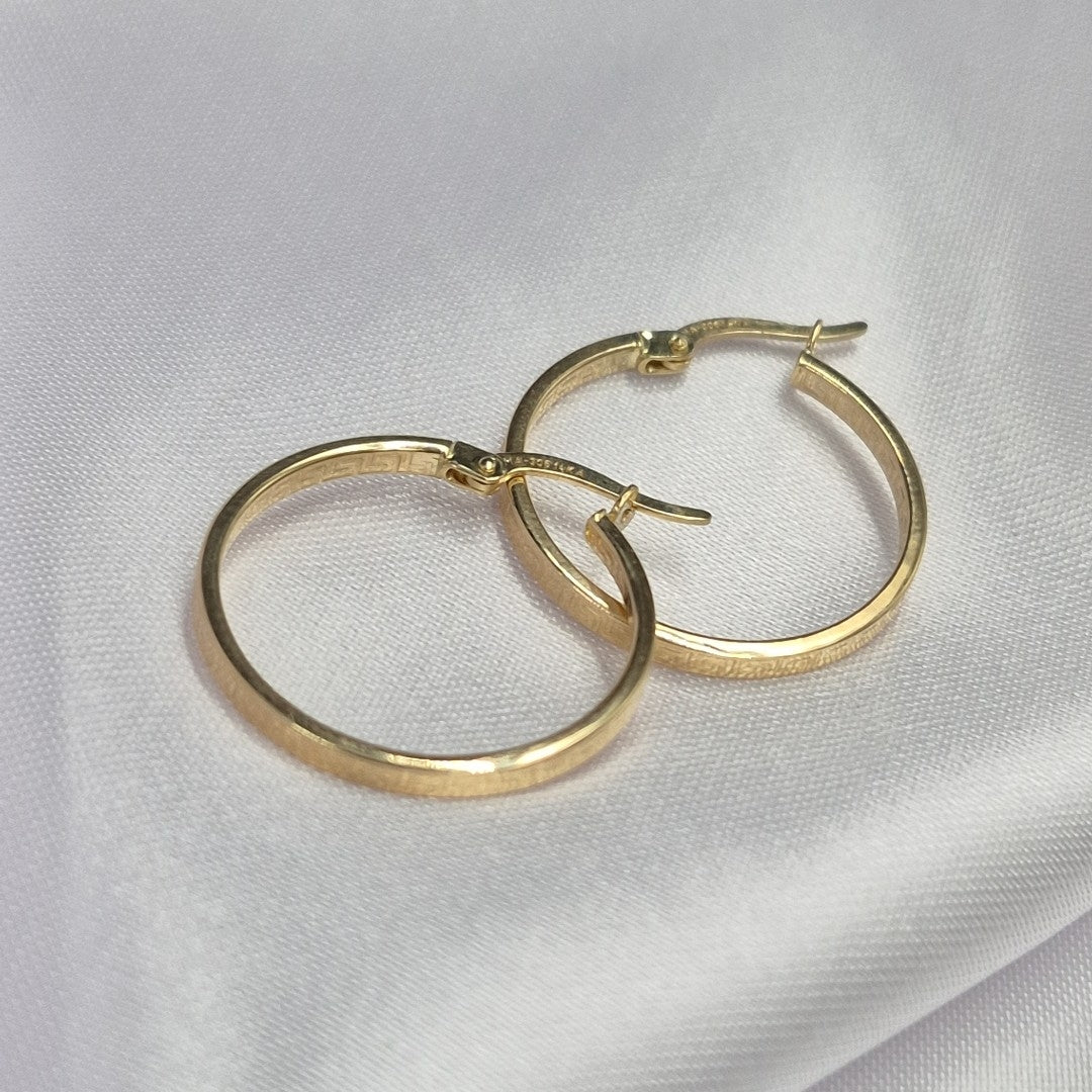 ARRACADAS ORO 14K 1.5 (NUEVO)