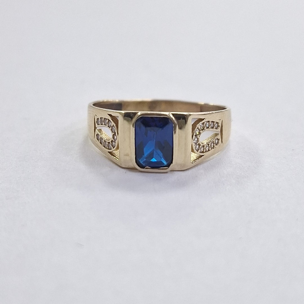 ANILLO ORO 10 K 2.5 GRMS (SEMINUEVO)