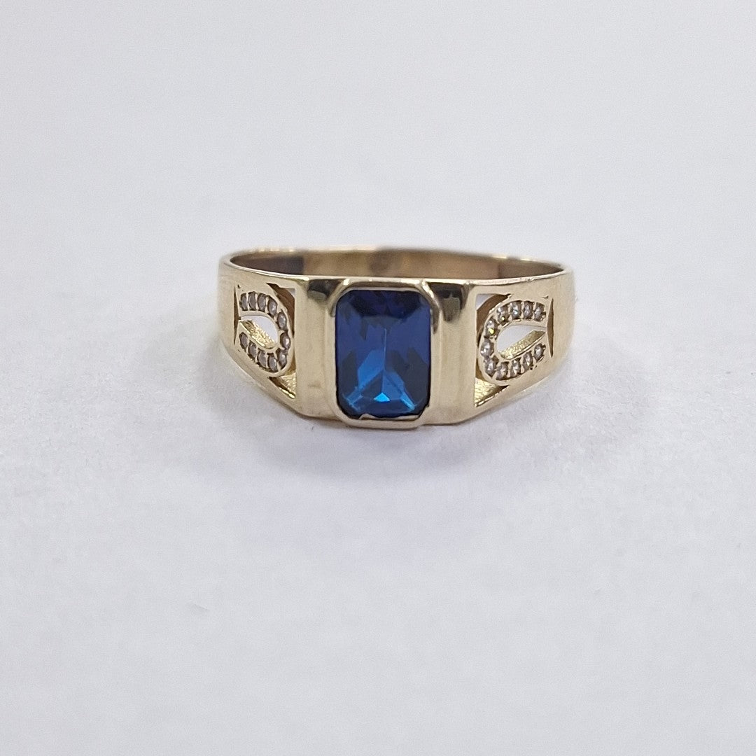 ANILLO ORO 10 K 2.5 GRMS (SEMINUEVO)