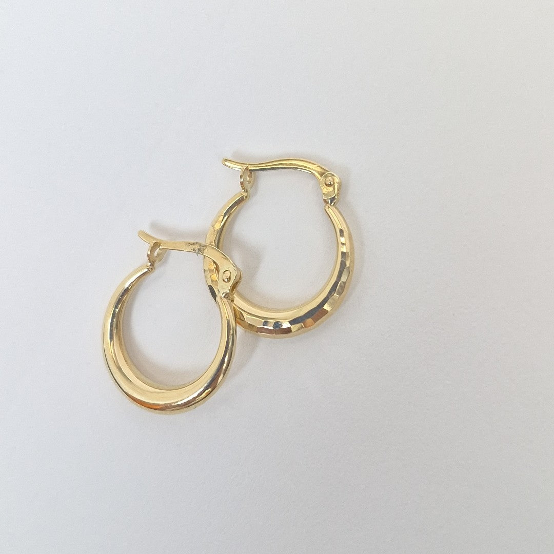 ARRACADAS ORO 14K 1.4 (NUEVO)