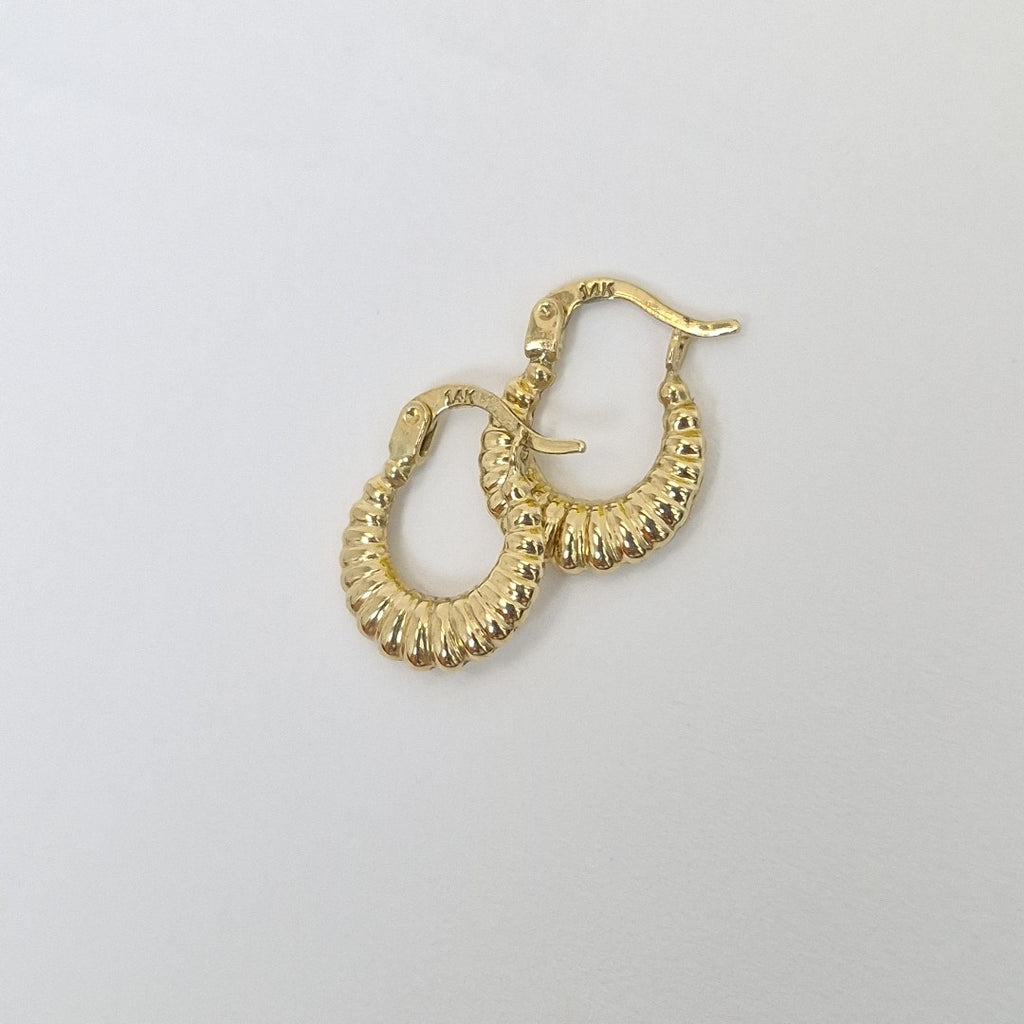 ARRACADAS ORO 14K 1.1 (NUEVO)