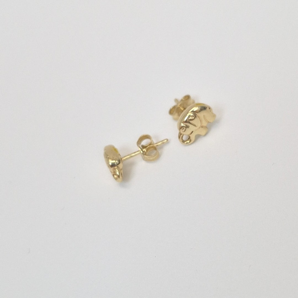 BROQUELES ORO 14K 1 (NUEVO)