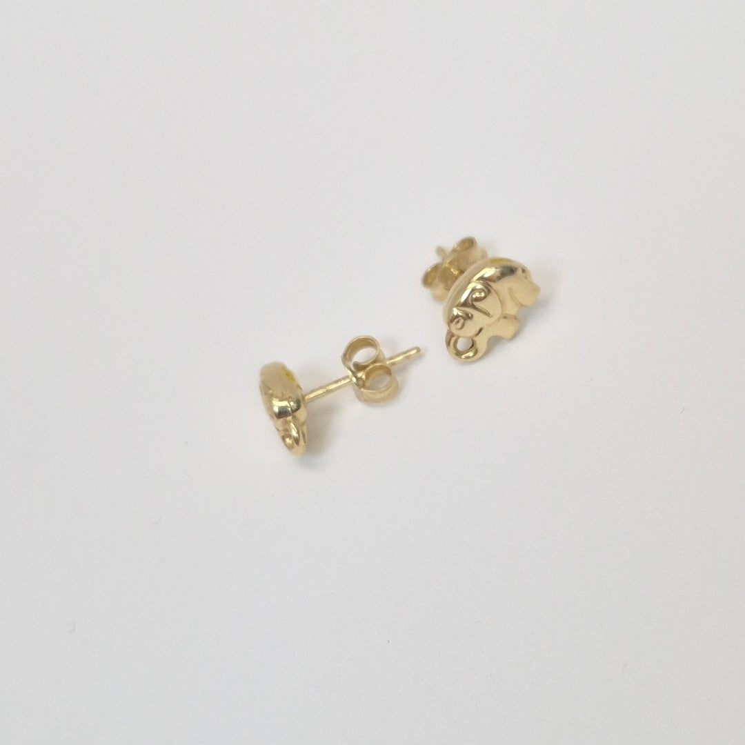 BROQUELES ORO 14K 1 (NUEVO)