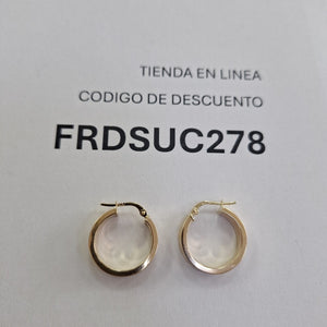 ARRACADAS ORO 14K 2.4 (NUEVO)