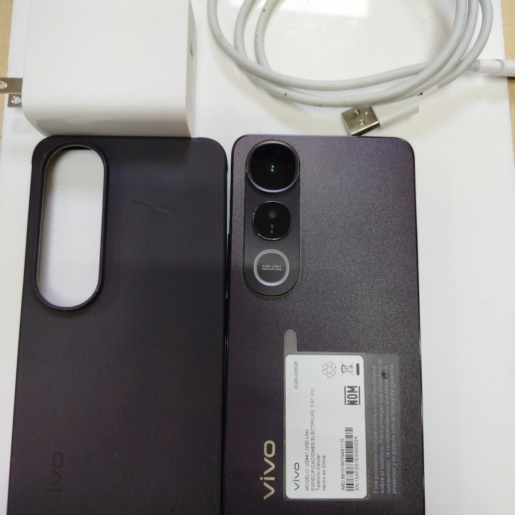 CELULAR VIVO V50 LITE V2441 (2025) 256 GB 8 GB RAM (SEMINUEVO)