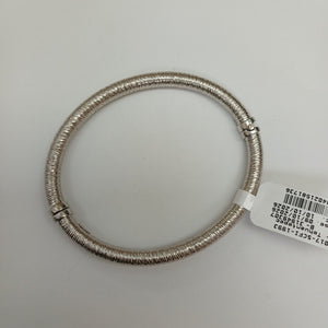 PULSERA RIGIDA ORO BLANCO 14 K 10.2 GRMS (SEMINUEVO)